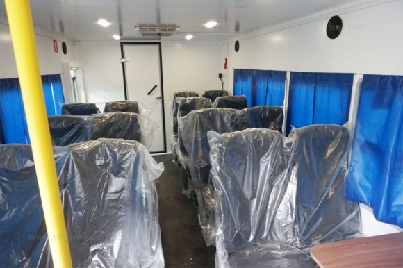 Вахтовый автобус Урал Next (метан), 16 мест, с багажным отсеком 6