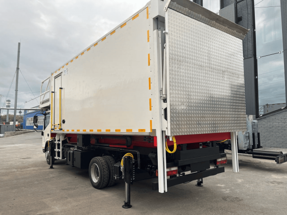 Автолифт на шасси КАМАЗ КОМПАС-9 2