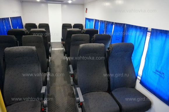 Автобус вахтовый КамАЗ 43118 (20 мест, с отсеком для обеденной зоны) 4