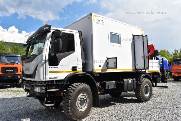 Маслостанция Iveco Eurocargo с КМУ PK 8500A 1