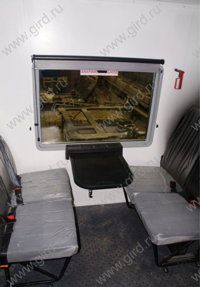 Вахтовый автобус 58498Е Камаз 43118 (22 места) с ДЗК 3