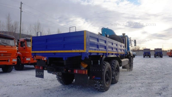 Бортовой автомобиль Урал 4320 с КМУ ИМ-150 4