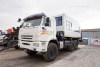 Вахтовый автобус КамАЗ 43118-3027-50 с КМУ ИМ-150 (22 места) 1