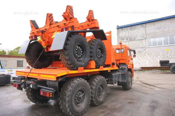 Трубоплетевоз на шасси КамАЗ 43118 5