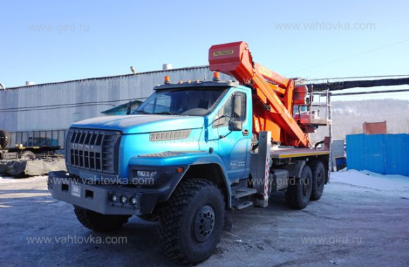 Palfinger P 280A на шасси Урал Next 2