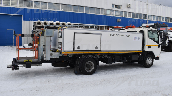  Автомобиль для заправки ВС питьевой водой на шасси КамАЗ Компас 9 3