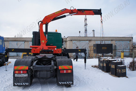Крано-манипуляторная установка Palfinger PK 18500 4