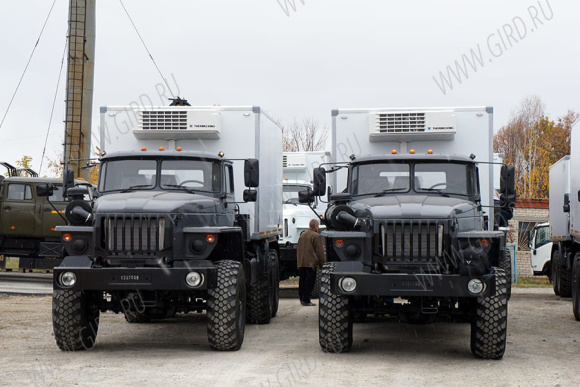 Урал 4320-1912-60 изотермический фургон с холодильной установкой Thermo King V500 Max30 3