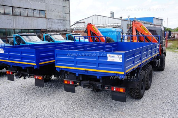 Бортовой автомобиль Урал 4320 с КМУ РК 17.001sld 5