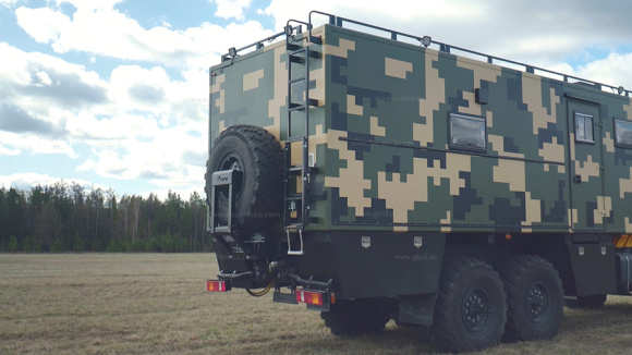 Автодом на базе Камаз 43118