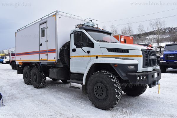 Специальный автомобиль МЧС на шасси Урал Next 1