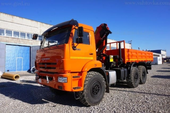 КамАЗ 43118 с КМУ РК 17.001А 2