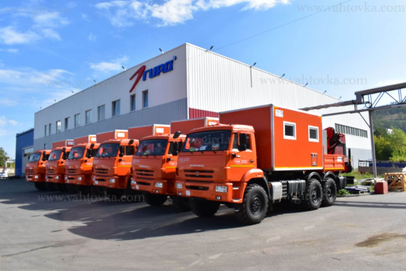 ПАРМ Камаз 43118 с КМУ ИМ150N 2