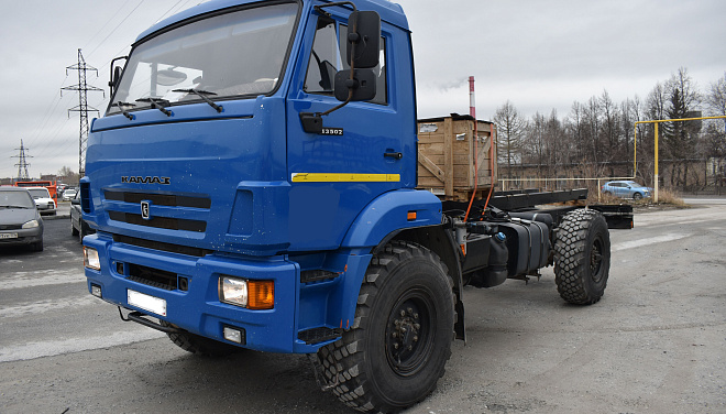 Изотермический фургон на шасси КАМАЗ 43505 до реновации