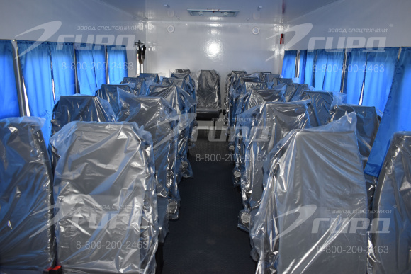 Берлога-вахтовый автобус на базе Урал 4320