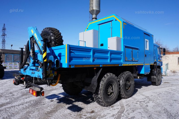 ГПА КамАЗ 43118 с КМУ ИМ-25 4
