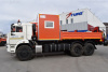 ГПА с бортовой платформой с КМУ ИМ-77 на шасси Камаз 43118