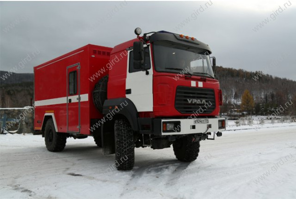 Пожарная насосная станция на шасси Урал 43206 4