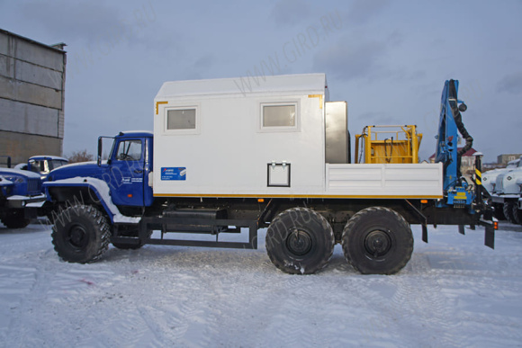 АРОК Урал 4320-1112-60 с КМУ ИМ-50 2