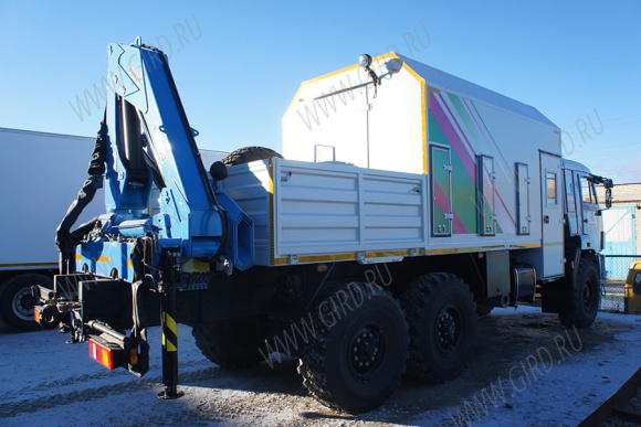 Маслостанция Камаз 43118-3078-24 с КМУ ИМ-150 3