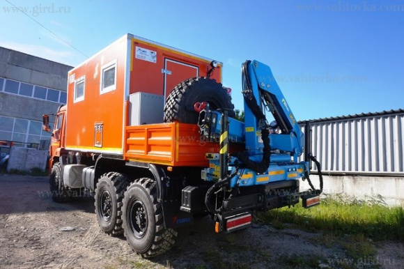 АНРВ КамАЗ 43118-3011-50 с КМУ ИМ-55 3