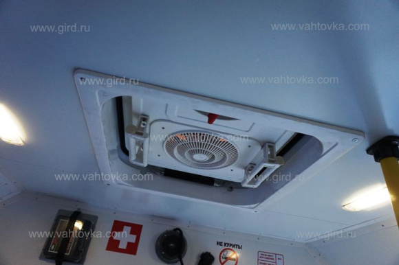 Вахтовый автобус Урал 4320-1912-60М с КМУ ИМ-50 7