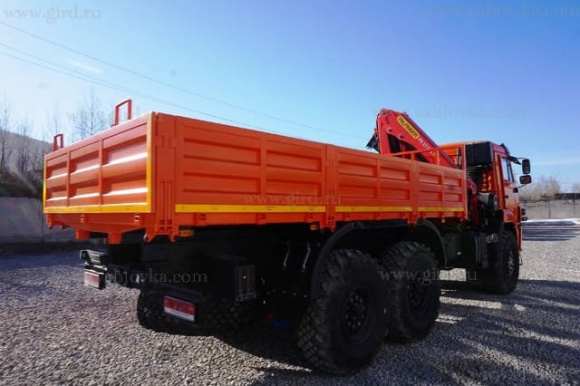 КамАЗ 43118 с КМУ РК 17.001А 5