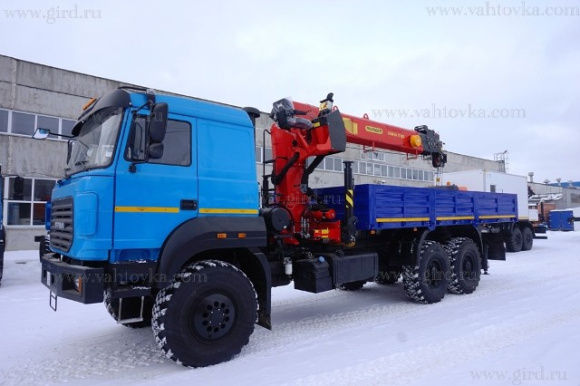 Урал 4320 с КМУ ИТ-180 2