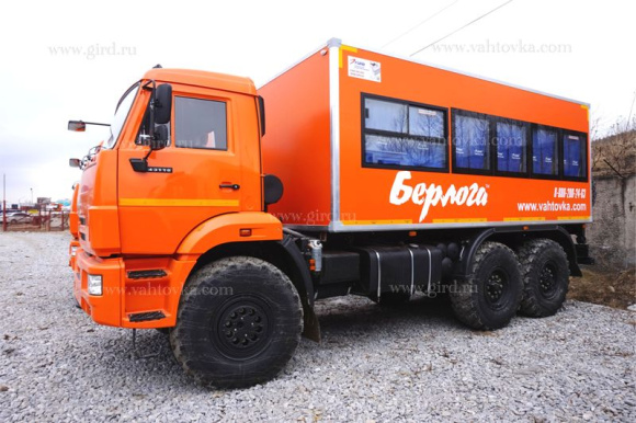 Вахтовый автобус "Берлога" КамАЗ 43118-3027-46 (22 места) 4
