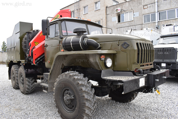 МТП Урал 432007 с КМУ PK 15500А