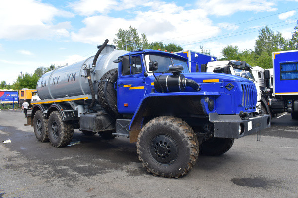 Автоцистерна вакуумная МВ 10 на шасси Урал 4320-1912-60