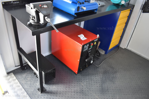 ПАРМ с КМУ ИНМАН  ИМ-55 на шасси Камаз 43118 10