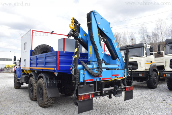 ГПА с КМУ ИНМАН ИМ-150 на шасси Урал Next