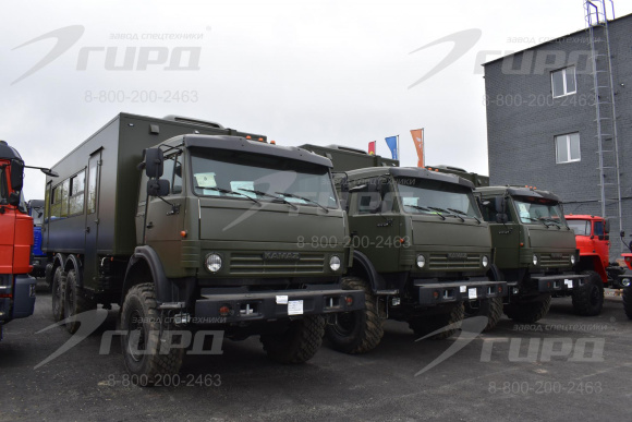 Вахтовый автобус (28 мест) на шасси КамАЗ 43228-1780-10 Конго