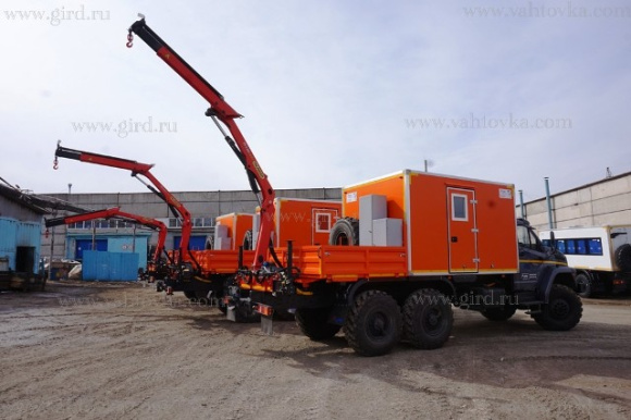 АНРВ Урал Next 4320-6952-72Е5Г38 с КМУ PK 5.001 6