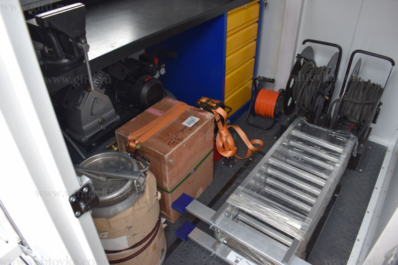 ПАРМ КамАЗ 43118-3027-46Е4 с КМУ ИМ 180 и Люлькой 5