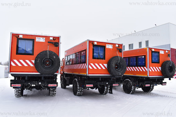 Вахтовый автобус специальный КамАЗ 43502, 22 места 4