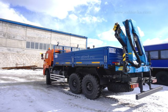 КамАЗ 43118 с КМУ ИМ-95 3