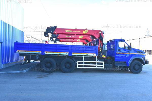 Бортовой автомобиль Урал 73945-6921-01М36 с кму ИТ-150 4