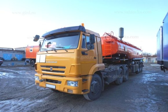 ППЦ-30 на седельном тягаче КамАЗ 65116 3