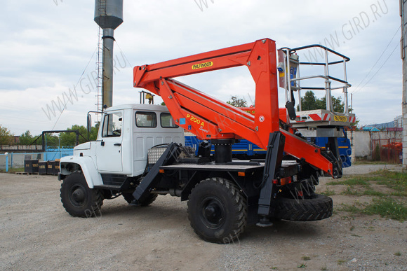 Palfinger P 200 А на шасси Газ 33081 3