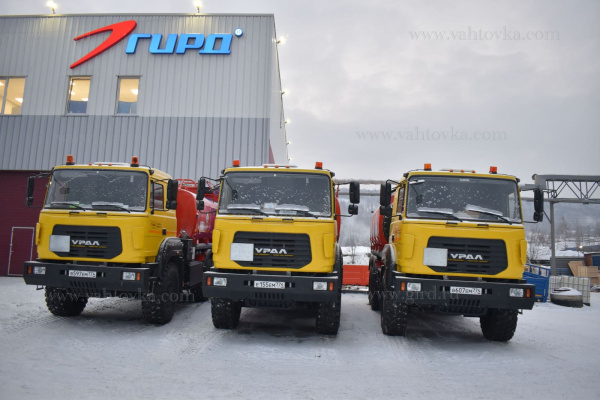 Автотопливозаправщик АТЗ-18 на шасси Урал 6370