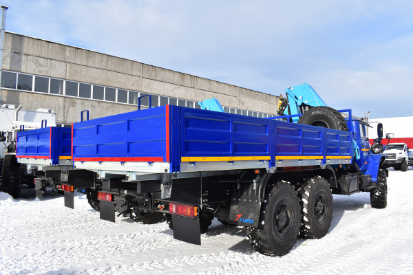 Бортовой автомобиль с КМУ ИМ-95 на шасси УРАЛ 4320 3