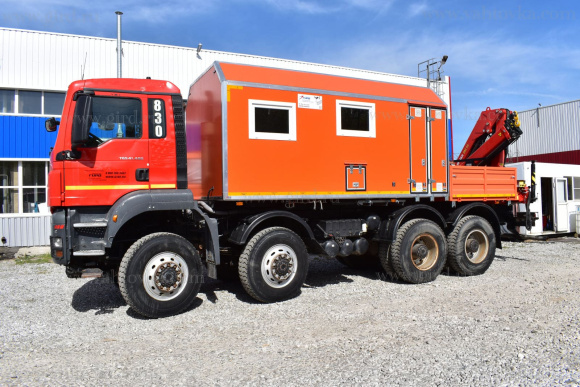 ПАРМ с КМУ ИНМАН ИМ 95  на шасси MAN 2