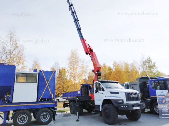 Бортовой автомобиль Урал Next с КМУ РК 40002 4