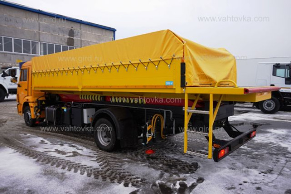 АПК-10 на шасси КамАЗ 4308, тентованный 5