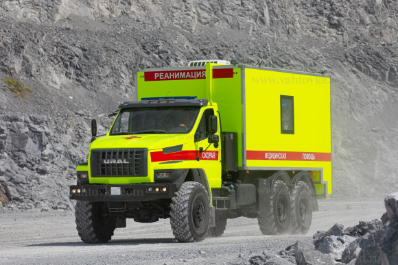 Автомобиль скорой помощи класс С (реанимация)  на шасси Урал 4320-6952-72Е5Г38 5