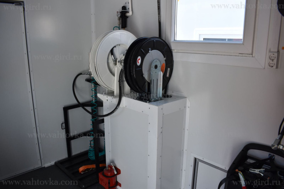 ПАРМ с КМУ ИНМАН  ИМ-55 на шасси Камаз 43118 8