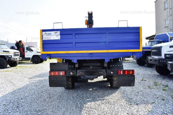 Урал 4320 с КМУ ИТ-90 4