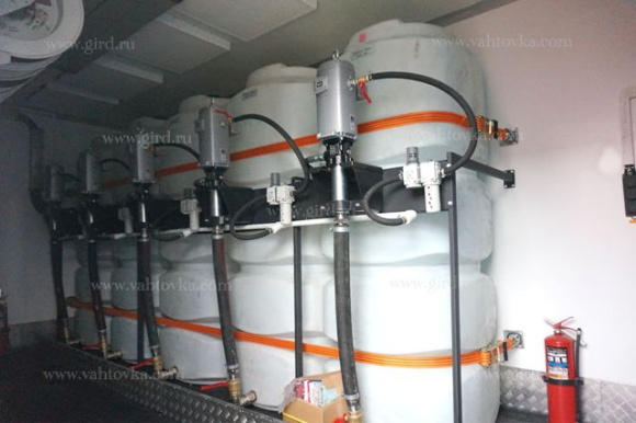 Маслостанция стационарная контейнерного типа 7